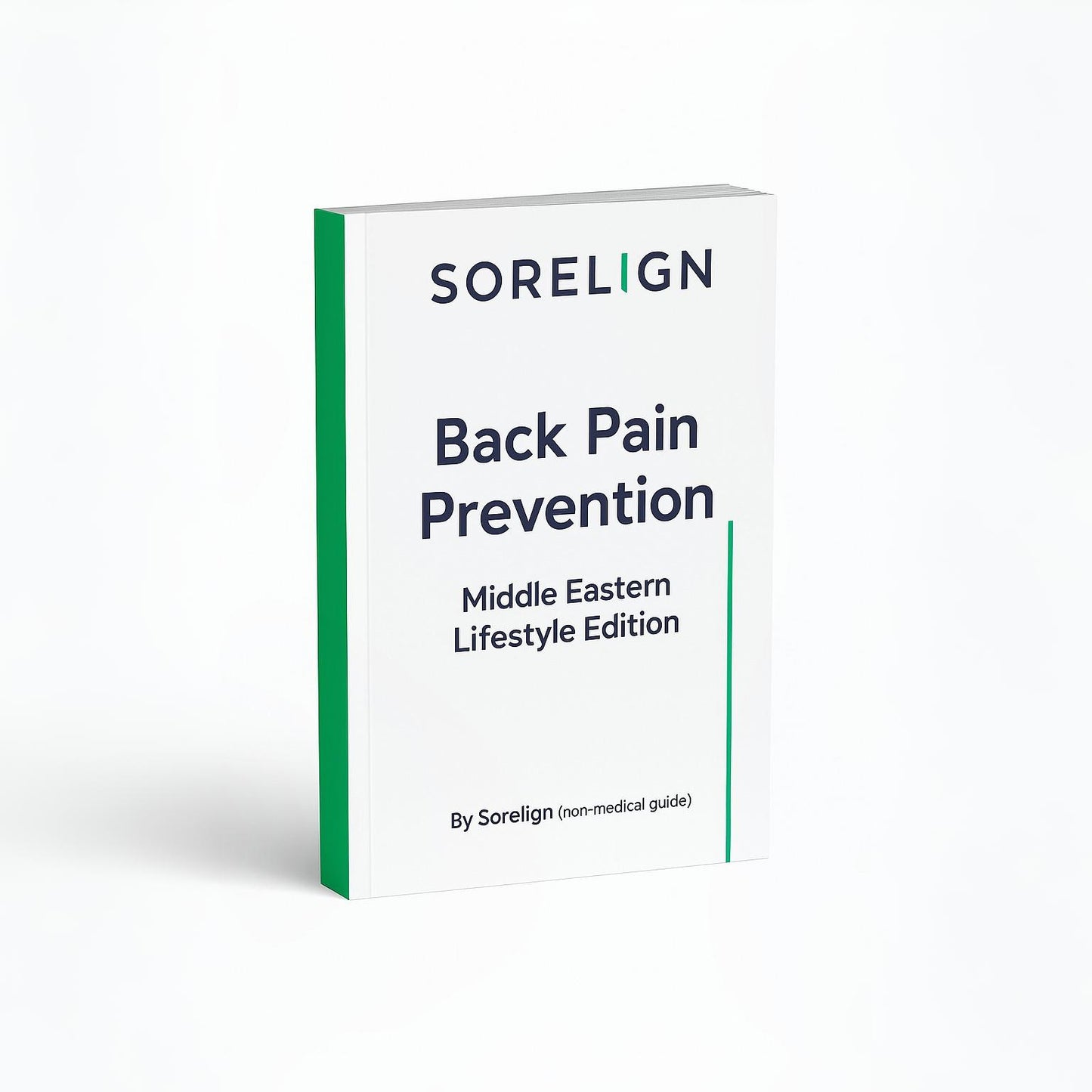 EBOOK - Back Pain Prevention – Middle Eastern Lifestyle Edition (by Sorelign)